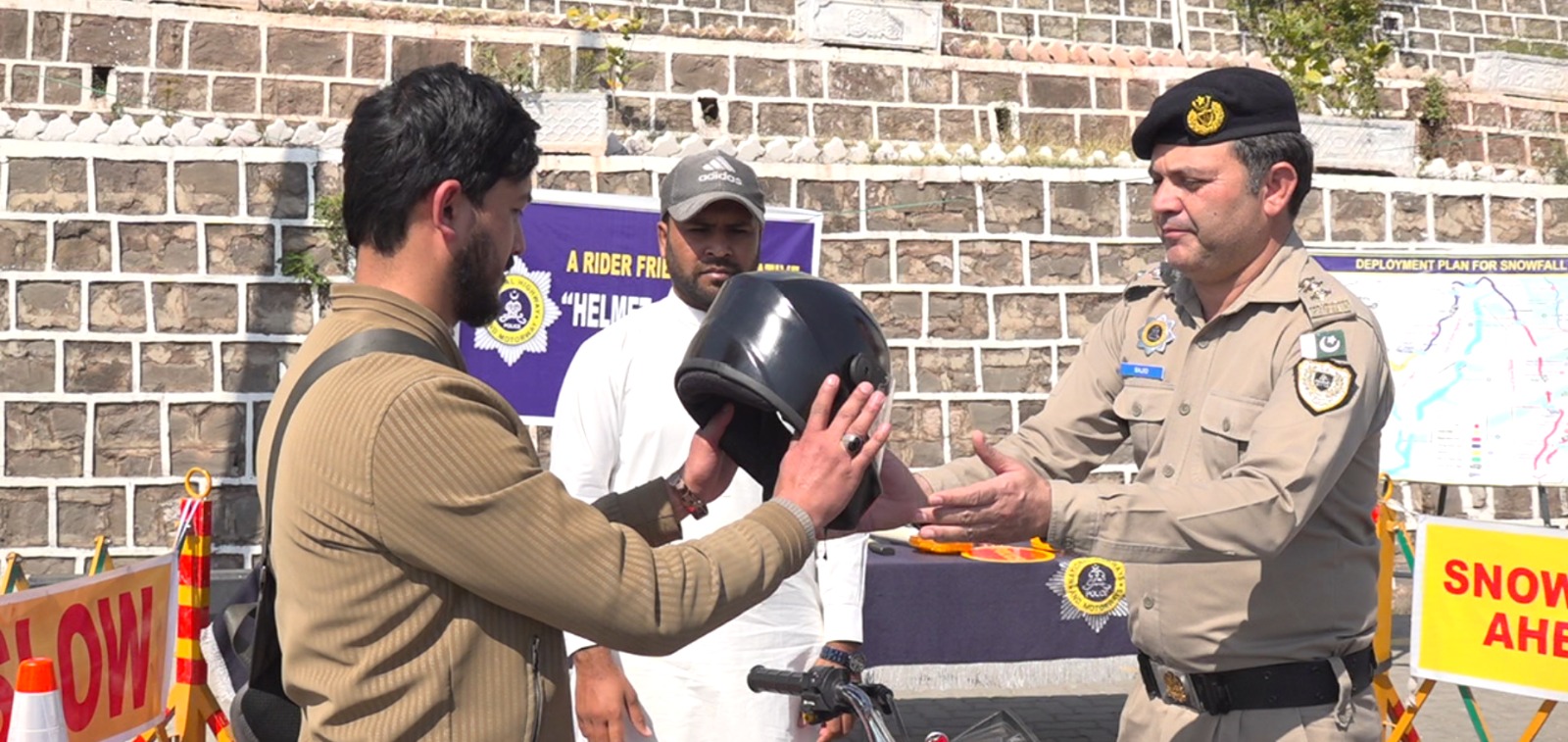 NHMP LAUNCHES “NO FINE, JUST HELMET” CAMPAIGN